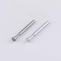 Custom non standard carbon steel flat head solid rivet in Dongguan