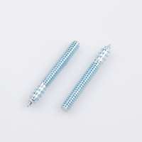 Zinc Plated Double Sided Wood Screws hanger bolts