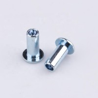 Round Pan Head Semi-tubular Rivet with Zinc Plated