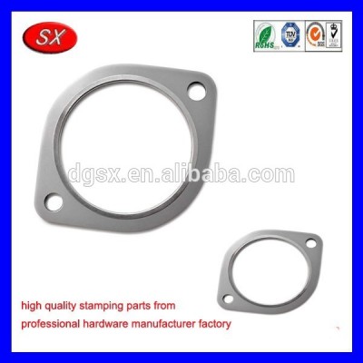 OEM 2 bolt gasket stainless steel 303/304 gasket automotive part