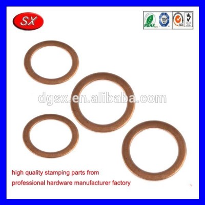 customized Copper Engine Oil Drain Plug Gasket