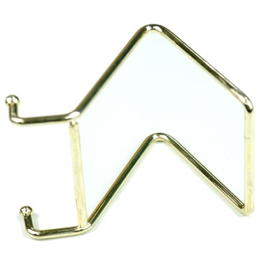 Customized Gold Plating Steel Forming Welded Wire Forms For Phone Holder